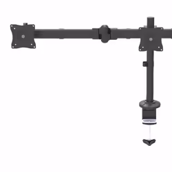 StarTech.com Braccio per triplo monitor VESA fino a 27" - Supporto monitor scrivania ergonomico - Staffa per monitor articolata regolabile in altezza - Inclinazione/Rotazione dello schermo - Vista aggiuntiva 4