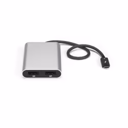 StarTech.com Adattatore DisplayPort a Thunderbolt 3 4K 60Hz - Certificato Thunderbolt 3 - Convertitore video DisplayPort 1.2 per doppio monitor - Compatibile con Mac e Windows - Doppio DisplayPort 4K - Vista aggiuntiva 5