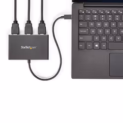 StarTech.com Adattatore Multi-Monitor USB-C a HDMI - Hub MST a 3 porte - Vista aggiuntiva 5