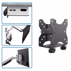 StarTech.com Supporto VESA per thin client - Montaggio sotto scrivania con staffa VESA - Vista aggiuntiva 7