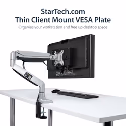 StarTech.com Supporto VESA per thin client - Montaggio sotto scrivania con staffa VESA - Vista aggiuntiva 8