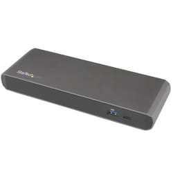 StarTech.com Docking Station Thunderbolt 3 con uscita doppia 4k per portatili - Compatibile con Windows e Mac - Supporto 5k