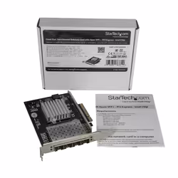 StarTech.com Scheda di Rete per Server SFP+ a Quattro Porte - PCI Express - Chip Intel XL710 - Vista aggiuntiva 5