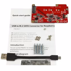 StarTech.com Convertitore USB a M.2 SATA per PI Raspberry e schede di Sviluppo - Vista aggiuntiva 7