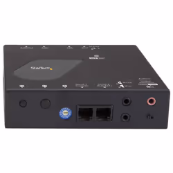 StarTech.com ST12MHDLAN4R moltiplicatore AV Ricevitore AV Nero - Vista aggiuntiva 2