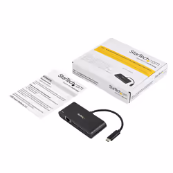 StarTech.com Adattatore di rete USB-C a Ethernet a 3 porte - Hub USB 3.0 con Power Delivery - Vista aggiuntiva 5