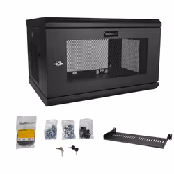 StarTech.com Armadio per Server Rack Montabile a Parete 6U - fino a 17" (43cm) di profondità - Vista aggiuntiva 7