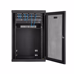 StarTech.com Armadio per Server Rack Montabile a Parete 18U - Armadio a Cerniera fino a 20" (50cm) di profondità - Vista aggiuntiva 6