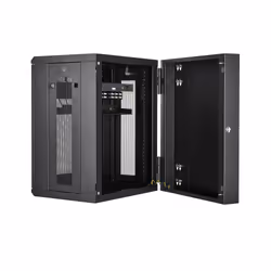 StarTech.com Armadio per Server Rack Montabile a Parete 15U - Armadio a Cerniera fino a 20" (50cm) di profondità - Vista aggiuntiva 4