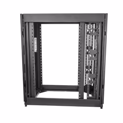 StarTech.com Armadio rack per server 25U - Profondità regolabile da 7-35" a 4 montanti con chiusura a chiave - Armadio mobile ventilato a rack con ruote per apparecchiature informatiche e di rete come Dell PowerEdge o HP ProLiant - Vista aggiuntiva 5
