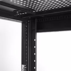 StarTech.com Armadio rack per server 25U - Profondità regolabile da 7-35" a 4 montanti con chiusura a chiave - Armadio mobile ventilato a rack con ruote per apparecchiature informatiche e di rete come Dell PowerEdge o HP ProLiant - Vista aggiuntiva 6