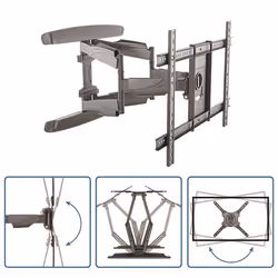 Ventronic Supporto da TV a Schermo Piatto - Full Motion - Acciaio Robusto - Vista aggiuntiva 6