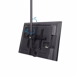 StarTech.com Supporto a soffitto per TV - Staffa per TV con asta telescopica corta egolabile - Inclinabile / girevole - Staffa VESA universale per schermo singolo da 32" a 75" - Vista aggiuntiva 6