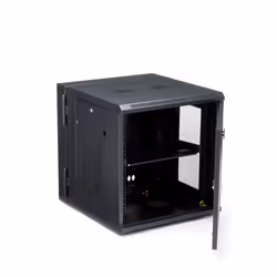StarTech.com RK1224WALHM rack 12U Da parete Nero - Vista aggiuntiva 4