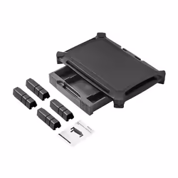 StarTech.com Supporto per Monitor con cassetto Altezza regolabile - Grande (500mm) - Vista aggiuntiva 4