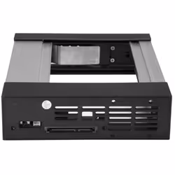 StarTech.com Modulo Hot Swap per Disco Rigido da 5,25" a 3,25" - per Dischi SATA/SAS da 3,5" - Trayless - Allumunio - Vista aggiuntiva 3