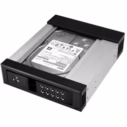 StarTech.com Modulo Hot Swap per Disco Rigido da 5,25" a 3,25" - per Dischi SATA/SAS da 3,5" - Trayless - Allumunio - Vista aggiuntiva 6