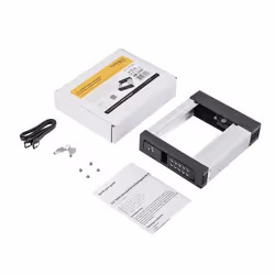 StarTech.com Modulo Hot Swap per Disco Rigido da 5,25" a 3,25" - per Dischi SATA/SAS da 3,5" - Trayless - Allumunio - Vista aggiuntiva 7