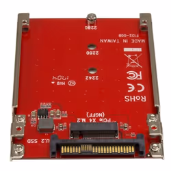 StarTech.com Adattatore Host per Drive M.2 a U.2( SFF-8639) PCIe NVMe SSD - Vista aggiuntiva 4
