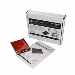 StarTech.com Adattatore Host per Drive M.2 a U.2( SFF-8639) PCIe NVMe SSD - Vista aggiuntiva 5