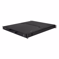 StarTech.com Console KVM per Armadio Rack - Monitor LCD 17" - KVM Switch VGA - Cassetto KVM Montabile a Rack 1U completo con cavi e hardware - Supporto USB + VGA - Tastiera Inglese QWERTY - 50.000 MTBF - Vista aggiuntiva 4