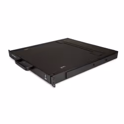 StarTech.com Console KVM per Armadio Rack - Monitor LCD 17" - KVM Switch VGA a 1 porta - Montabile a Rack - Cassetto KVM universale 1U LCD con cavi - Supporto USB - Tastiera Inglese QWERTY - 50.000 MTBF - Vista aggiuntiva 5