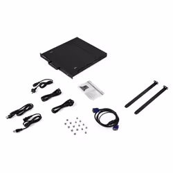 StarTech.com Console KVM per Armadio Rack - Monitor LCD 17" - KVM Switch VGA a 1 porta - Montabile a Rack - Cassetto KVM universale 1U LCD con cavi - Supporto USB - Tastiera Inglese QWERTY - 50.000 MTBF - Vista aggiuntiva 7