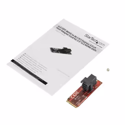 StarTech.com Scheda Adattatore PCI Express 3.0 U.2 (SFF-8643) a M.2 per SSD NVMe U.2 da 2,5" - Vista aggiuntiva 6
