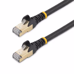 StarTech.com Cavo di Rete Ethernet Cat6a - Cavo Schermato STP da 1m - Nero - Vista aggiuntiva 4