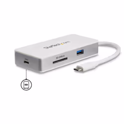 StarTech.com Adattatore Multiporta USB-C - Lettore SD ( UHS-II) - Power Delivery 100W - HDMI 4K - Gbe - 1x USB 3.0 - Vista aggiuntiva 6
