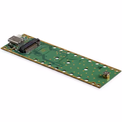 StarTech.com Encosure SSD da USB-C a M.2 NVMe 10 Gbps - Case esterna portatile e in alluminio M.2 NGFF PCIe - Lettura / scrittura 1 GB/s - Supporta 2230, 2242, 2260, 2280 - Compatibile TB3 - Mac e PC - Vista aggiuntiva 5