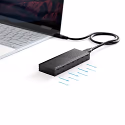 StarTech.com Encosure SSD da USB-C a M.2 NVMe 10 Gbps - Case esterna portatile e in alluminio M.2 NGFF PCIe - Lettura / scrittura 1 GB/s - Supporta 2230, 2242, 2260, 2280 - Compatibile TB3 - Mac e PC - Vista aggiuntiva 6
