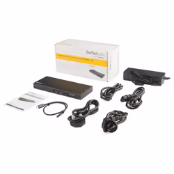 StarTech.com Dock Thunderbolt™ 3 per doppio Monitor 4K 60Hz - Lettore SD e Slot PCIe M.2 - Vista aggiuntiva 7