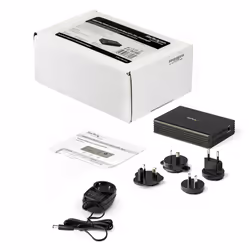 StarTech.com Convertitore multimediale Ethernet in fibra 10GbE per rete 10Gbps NBASE-T SFP a RJ45 Multigigabit monomodale / multimodale Fibra ottica a rame Rete Ethernet a ponte in fibra - Vista aggiuntiva 5