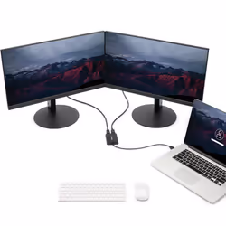 StarTech.com Adattatore USB a due DisplayPort - 4K 60 Hz - USB 3.0 (5 Gbps) - Vista aggiuntiva 5