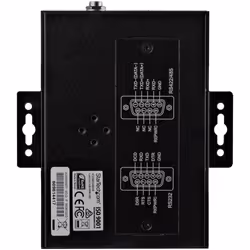 StarTech.com Hub Seriale 4 Porte da USB a RS232/RS485/RS422 -Hub Convertitore industriale da USB 2.0 a DB9 - Protezione IP30 - Hub in Metallo installabile su Barra Din - Protezione ESD 15kV - Vista aggiuntiva 4