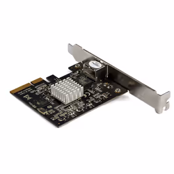 StarTech.com Scheda di rete Ethernet PCIe 5G - Adattatore di rete PCI Express NBASE-T, 5GBASE-T e 2.5BASE-T - Scheda LAN NIC a 4 velocità 5GbE/2.5GbE/1GbE Multi Gigabit