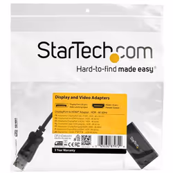 StarTech.com Adattatore DisplayPort a HDMI 4K 60Hz - Convertitore video attivo da DP 1.4 a HDMI 2.0 - Dongle/Cavo adattatore per Monitor/TV/Display HDMI - Connettore DP a scatto - Vista aggiuntiva 6