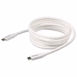 StarTech.com Cavo USB-C a USB-C con PD 5A - M/M - Bianco da 2m - USB 2.0 - Certificato USB-IF - Vista aggiuntiva 4