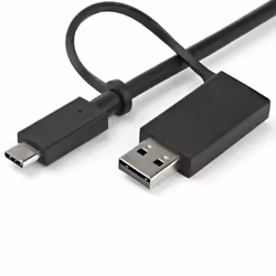 StarTech.com Docking station USB-C e USB-A - Docking station universale per portatili, doppio 4K DP e HDMI, 60W PD, Mac/Windows/Chrome OS, Hub 4x USB 5Gbps, GbE - Vista aggiuntiva 6