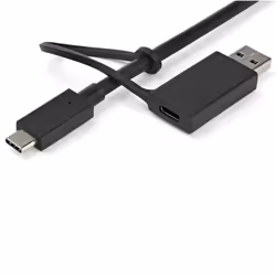 StarTech.com Docking station USB-C e USB-A - Docking station universale per portatili, doppio 4K DP e HDMI, 60W PD, Mac/Windows/Chrome OS, Hub 4x USB 5Gbps, GbE - Vista aggiuntiva 7