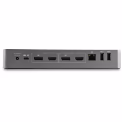 StarTech.com Docking station USB-C e USB-A - Docking station universale per portatili, doppio 4K DP e HDMI, 100W PD, Mac/Windows/Chrome OS, Hub 4x USB 5Gbps, GbE - Vista aggiuntiva 5