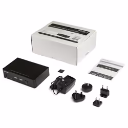 StarTech.com Switch KVM DisplayPort 2 porte - 4K 60Hz - Singolo schermo - Switch KVM USB UHD DP 1.2 a doppia porta - Hub USB 3.0 integrato e audio - Dell HP Apple Lenovo - Conforme a TAA - Vista aggiuntiva 6
