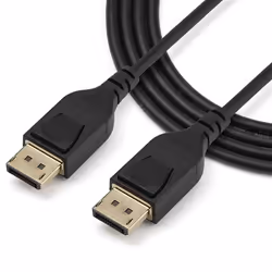 StarTech.com Cavo DisplayPort 1.4 certificato VESA da 2m - 8K 60Hz HBR3 HDR - Cavo per monitorc Certificato funziona con Chromebook - - Cavo video Ultra HD 4K 120Hz DisplayPort 1.4 sottile M/M - Vista aggiuntiva 4