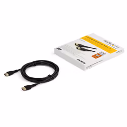 StarTech.com Cavo HDMI 2.0 certificato Premium da 2m - Cavo video HDMI con Ethernet ad alta velocità - UHD 4K 60Hz HDR - Cavo HDMI rinforzato con Fibra Aramidica - TPE - M/M - Nero - Vista aggiuntiva 6