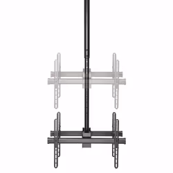 StarTech.com Supporto a Soffitto per due TV - Staffa per 2 Monitor con asta telescopica regolabile - Inclinazione/Rotazione/Orientamento - Staffa VESA per Schermi da 32 a 75" - Vista aggiuntiva 4