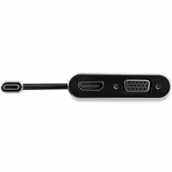 StarTech.com Adattatore USB-C a VGA + HDMI 2 in 1 - 4K 30Hz - Grigio Siderale - Vista aggiuntiva 4