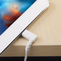 StarTech.com Cavo da USB-A a Lightening da 2m durevole - bianco ad angolo retto a 90&deg; in fibra aramidica - Robusto e resistente cavo di alimentazione/sincornizzazione da USB tipo A a Lightening con certificazione Apple MFi per iPad/iPhone 12 - Vista aggiuntiva 4