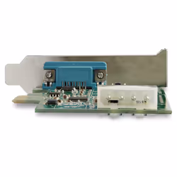 StarTech.com Scheda Seriale PCI Express con 1 Porta - Controller PCIe RS232 - 16950 UART - Scheda Seriale di Espansione DB9 a Profilo Basso - Compatibile Windows e Linux - Vista aggiuntiva 5