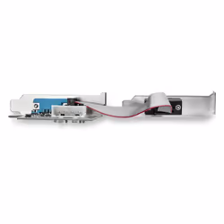 StarTech.com Scheda adattatore seriale PCI Express RS232 a 2 porte - Scheda controller host seriale PCIe RS232 - PCIe a seriale DB9 - 16950 UART - Scheda di espansione a basso profilo - Windows e Linux - Vista aggiuntiva 4